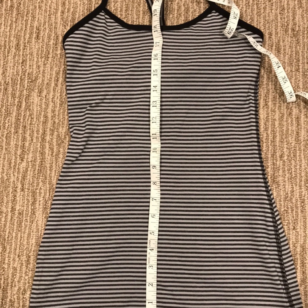 Lululemon Racerback Striped Tank - Picture 5 of 6